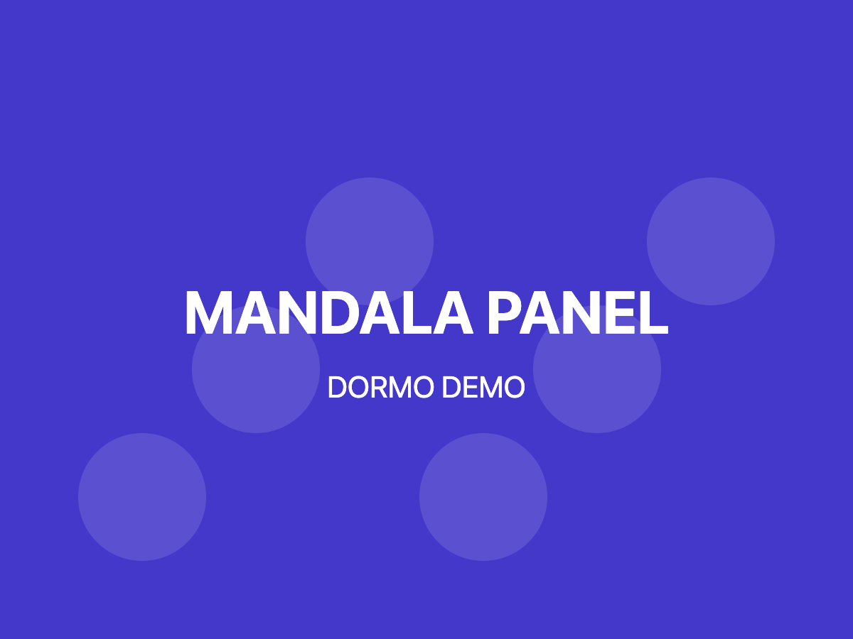 3D printed mandala wall panel in lamplight
