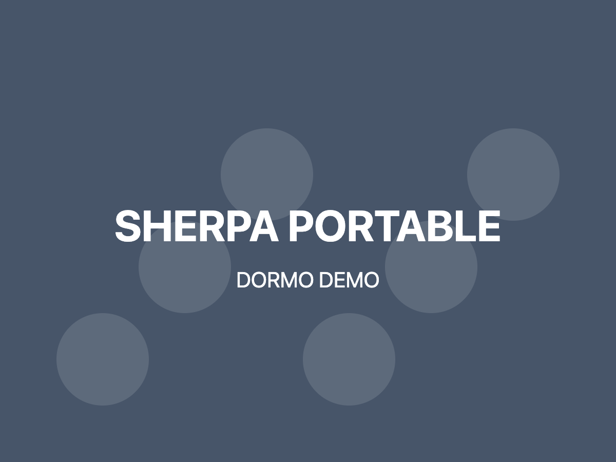 Sherpa flat-pack portable fire pit assembled